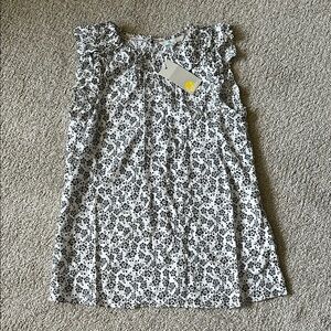 Boden Ruffle Sleeveless Blouse